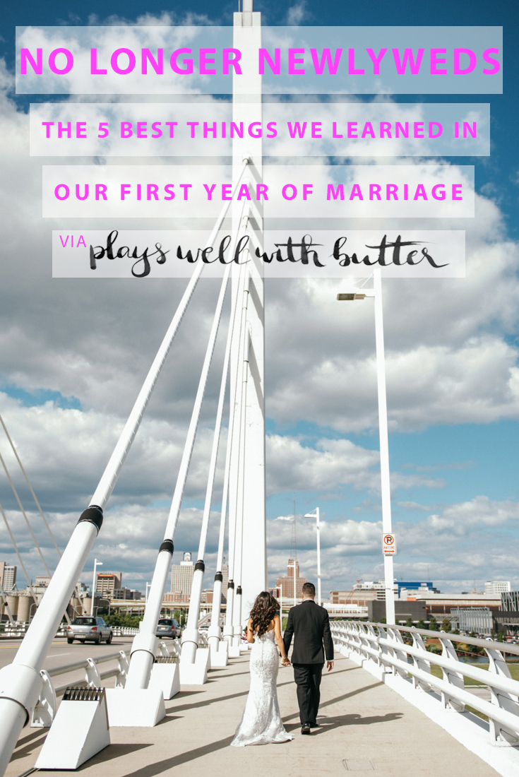 the one year anniversary: reflections & marriage tips for a kick ass first year via playswellwithbutter
