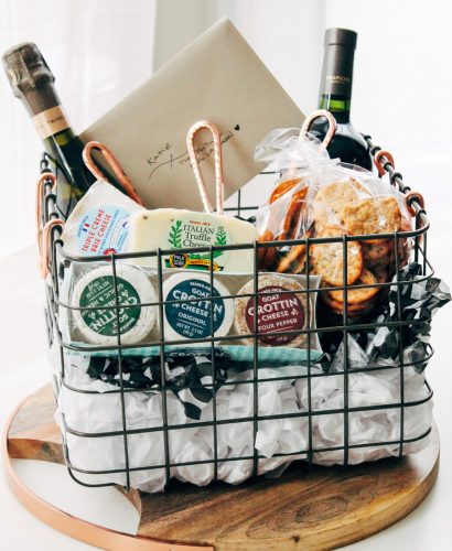 the ultimate cheese board gift basket | plays well with butter