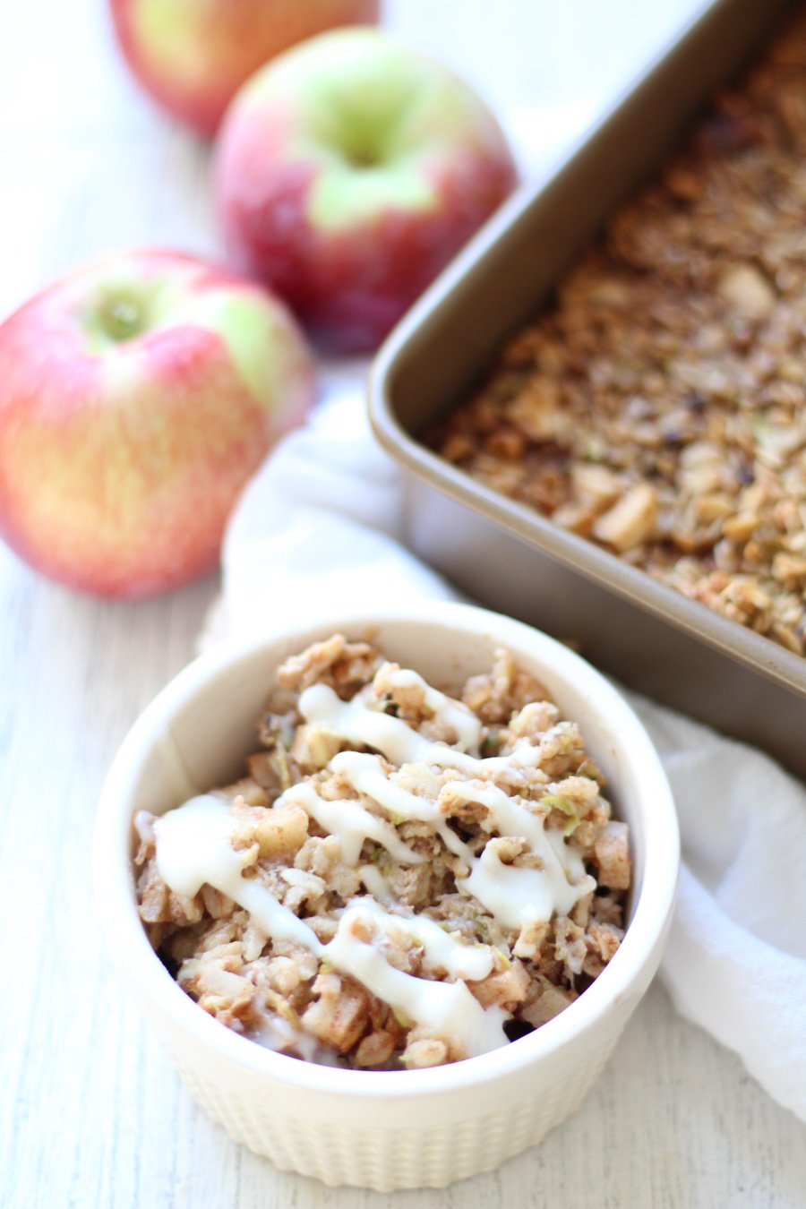 zucchini apple baked oatmeal via toast & thyme & 24 more make-ahead meals via playswellwithbutter | with just a little planning in advance & a little organization over the weekend, you can set yourself up with a week’s worth of delicious meals that will come together faster than you could order pizza or pick up chipotle.
