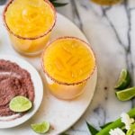 perfectly smoky & sweet, these smoky mango mezcal margaritas are the best way to give your margarita game a little flair! the deep smokiness of mezcal is the perfect pair for sweet mango juice. this smoky mango mezcal margarita recipe is easy to make, & even easier to drink...the only thing missing is chips & guac!