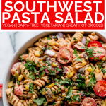vegan pasta salad graphic