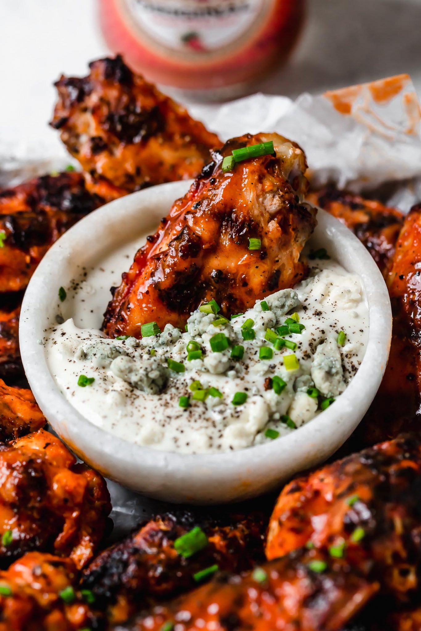 The BEST Grilled Chicken Wings Recipe - Juicy, Flavorful, &amp; 3 Ingredients!