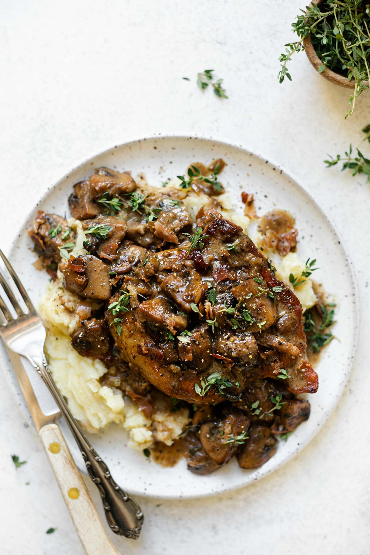 Creamy Pork Marsala with Mushrooms - Plays Well With Butter