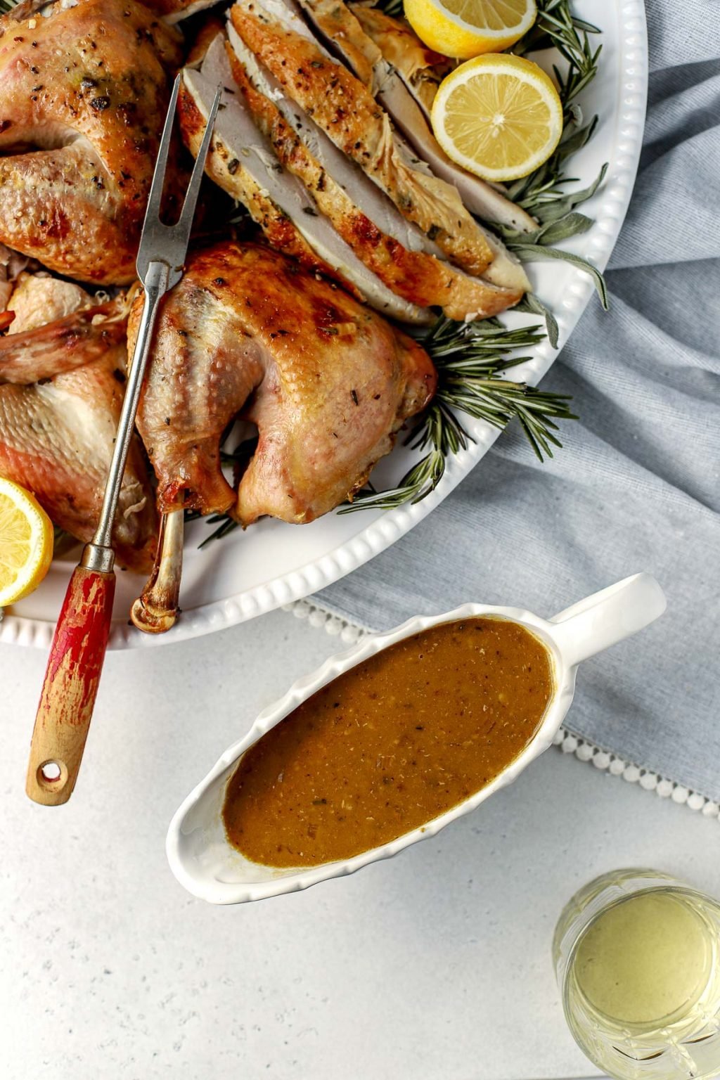 Easy Turkey Gravy from Turkey Drippings (So Quick & Easy!) | PWWB