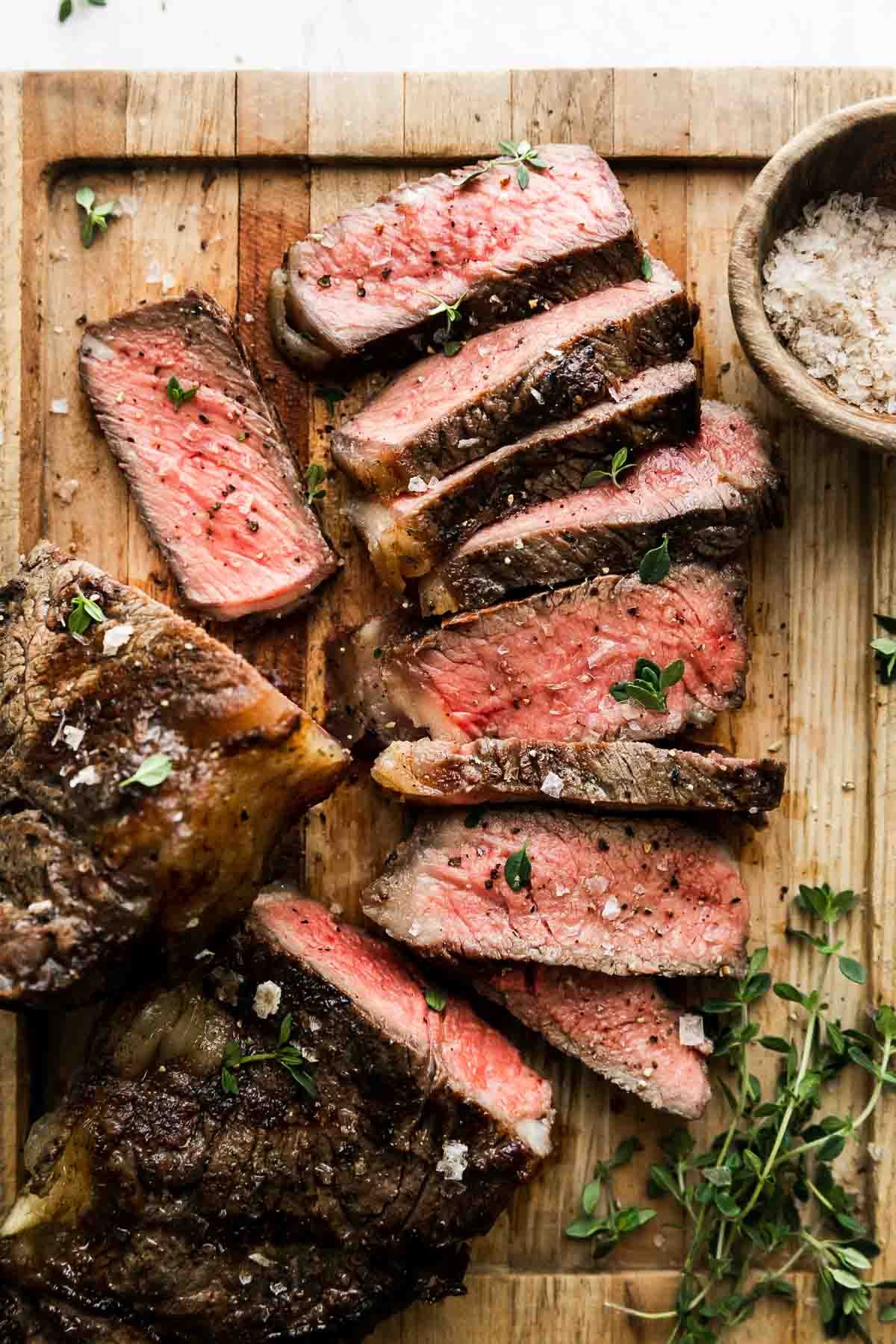 How to Grill Steak Perfectly: The BEST Grilled Steak w/ Herb Butter Brush