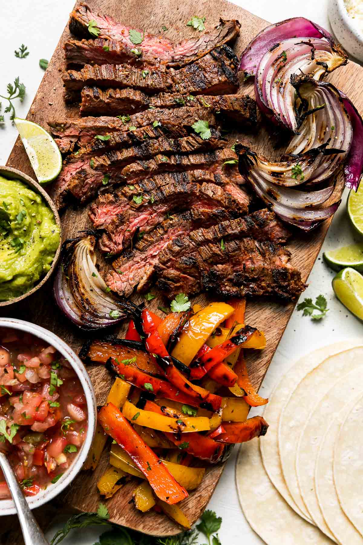 Grilled Skirt Steak Fajitas Plays Well With Butter