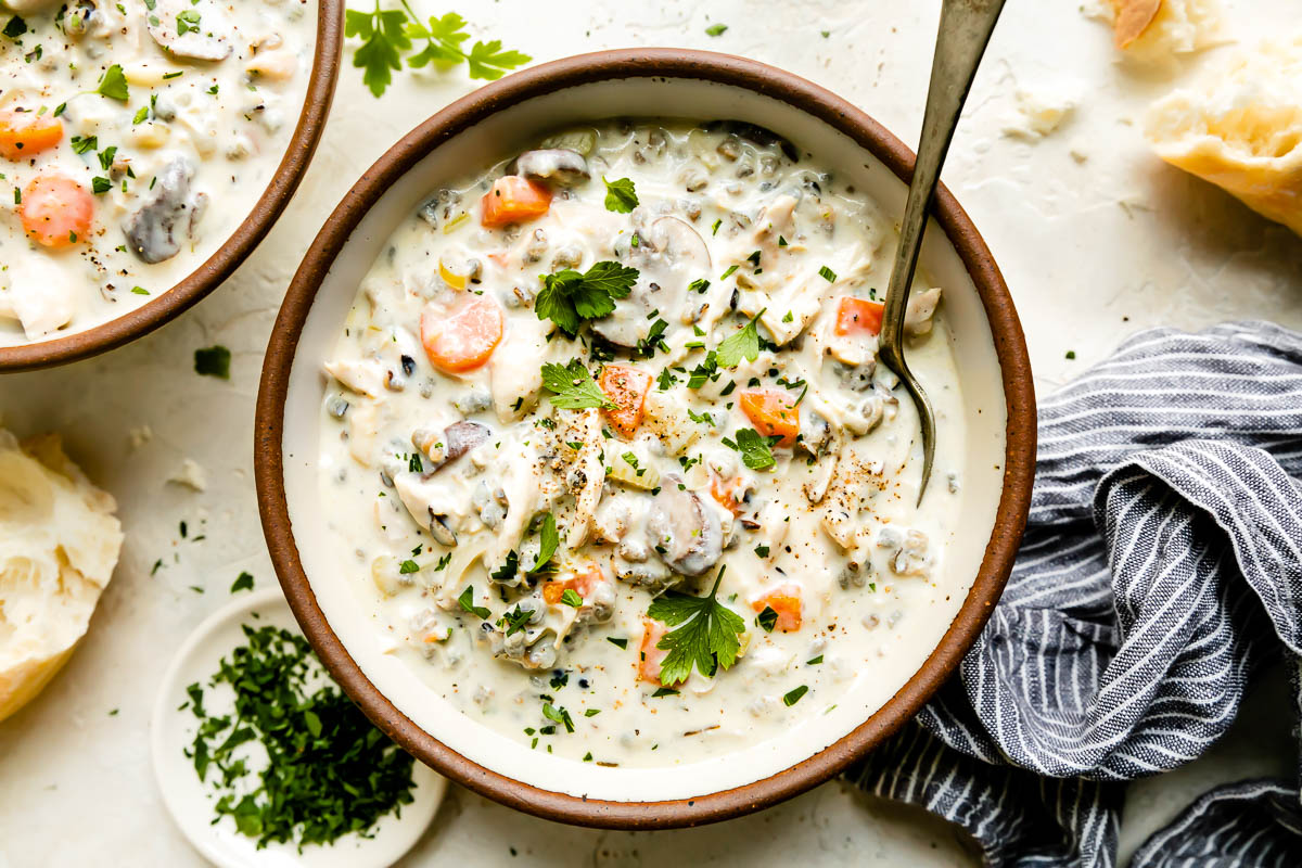 Quick & Easy Chicken and Wild Rice Soup