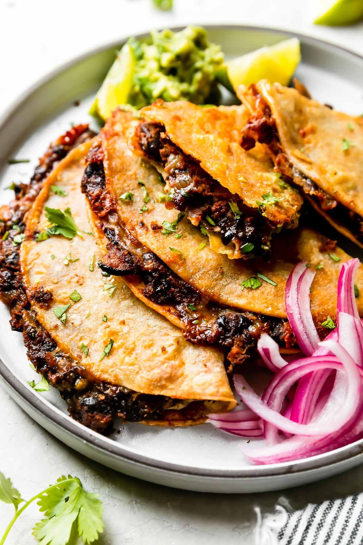 Crispy Black Bean Tacos - Vegetarian Dinner Recipes