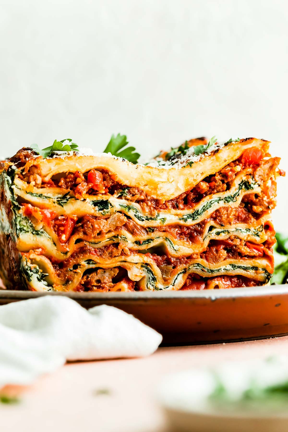 Lasagna for Two (Small Batch Lasagna Recipe) | PWWB