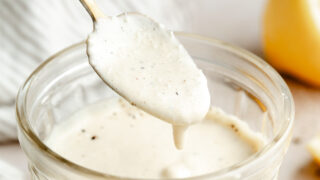 Thick & Creamy Caesar Dressing (5 Minutes!)