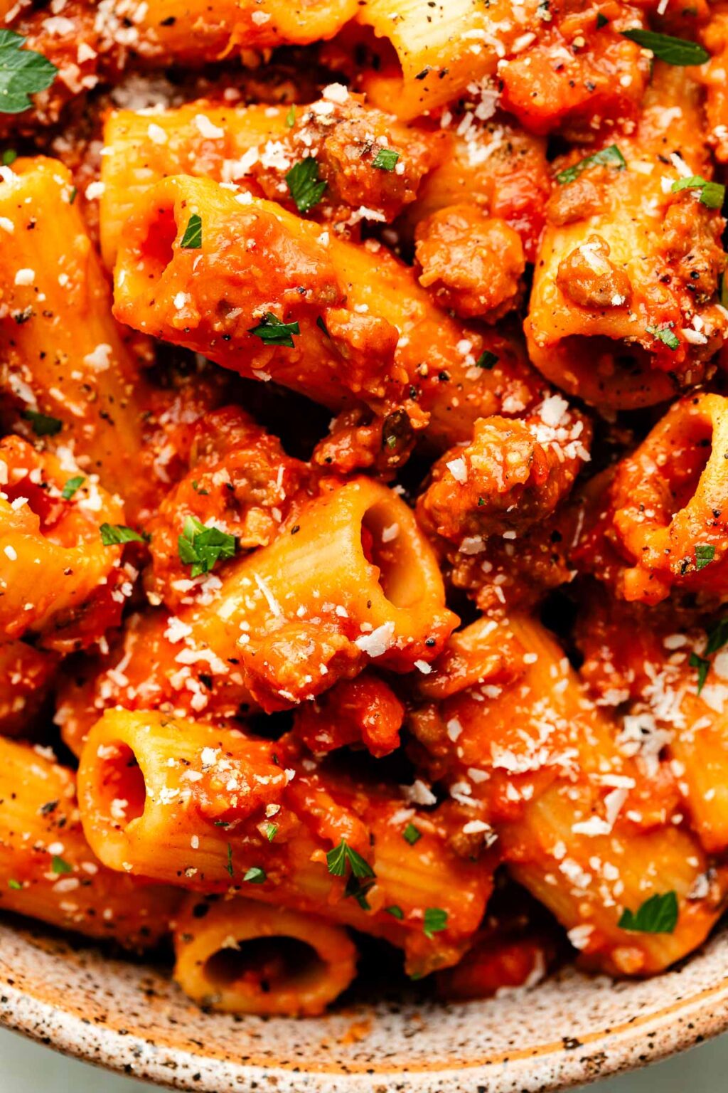 Slowly Simmered Italian Sausage Ragu (Stovetop & Slow Cooker)
