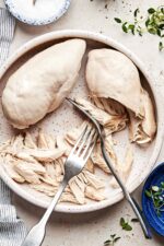 Perfect-Every-Time Poached Chicken Breasts (So Juicy & Tender!)
