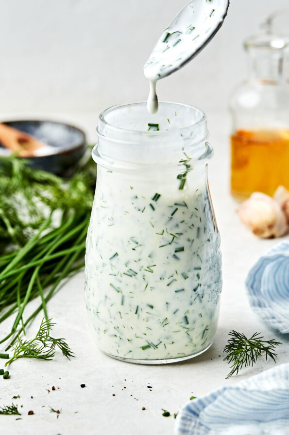 Ypgurt Ranch Easy 5-Minute Greek Yogurt Ranch (Dressing or Dip!)