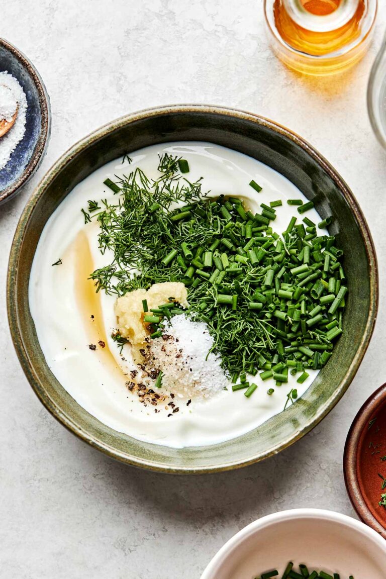 Ypgurt Ranch Easy 5-Minute Greek Yogurt Ranch (Dressing or Dip!)