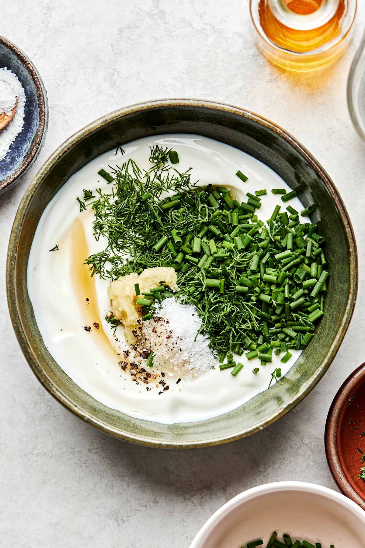 Ypgurt Ranch Easy 5-Minute Greek Yogurt Ranch (Dressing or Dip!)