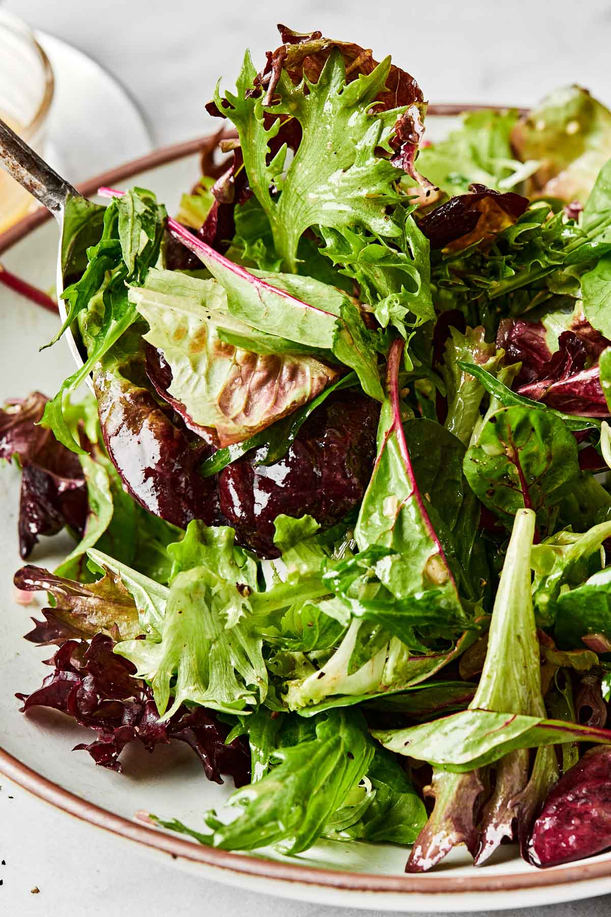 Side Salid Fresh Mixed Greens Side Salad for Steak, Pasta, & More!