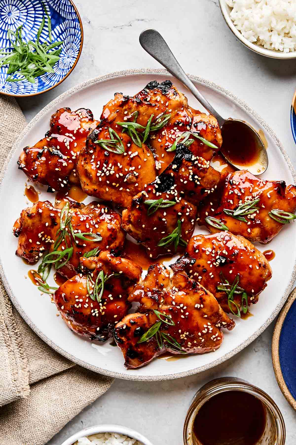 Sticky-Sweet Baked Teriyaki Chicken Thighs (30 Minutes)