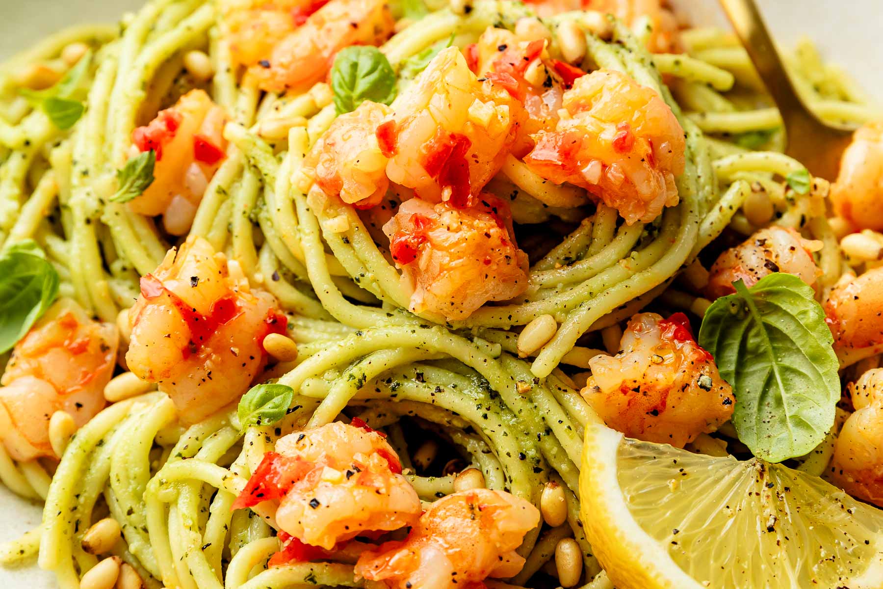 Pesto Spaghetti Easy Creamy Pesto Pasta Recipe
