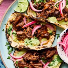Smoky-Sweet Braised Beef Short Rib Tacos (Meltingly Tender!)-image