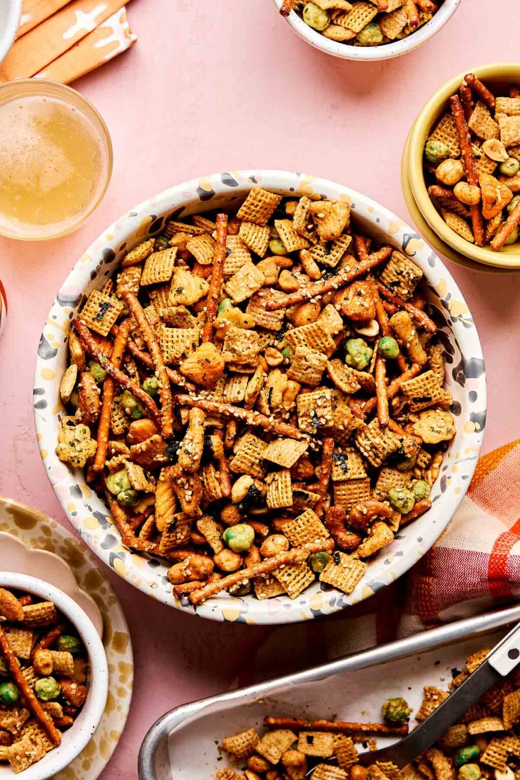 Auntie Allyson's Famous Salty-Sweet Furikake Chex Mix