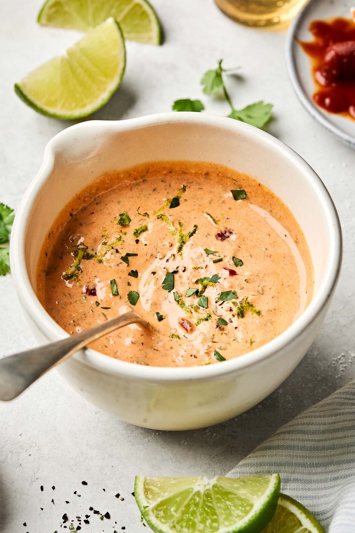 5-Minute Smoky Chipotle Ranch with Greek Yogurt (Dressing, Dip, or Sauce!) 5-Minute Smoky Chipotle Ranch with Greek Yogurt (Dressing, Dip, or Sauce!)