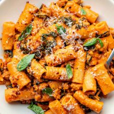Seriously Good Spicy Rigatoni with Sausage &amp; Calabrian Chilis-image